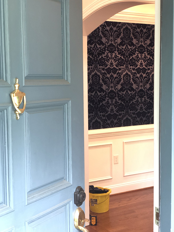 Damask2 | Shields Wallpaper & Mural Installations