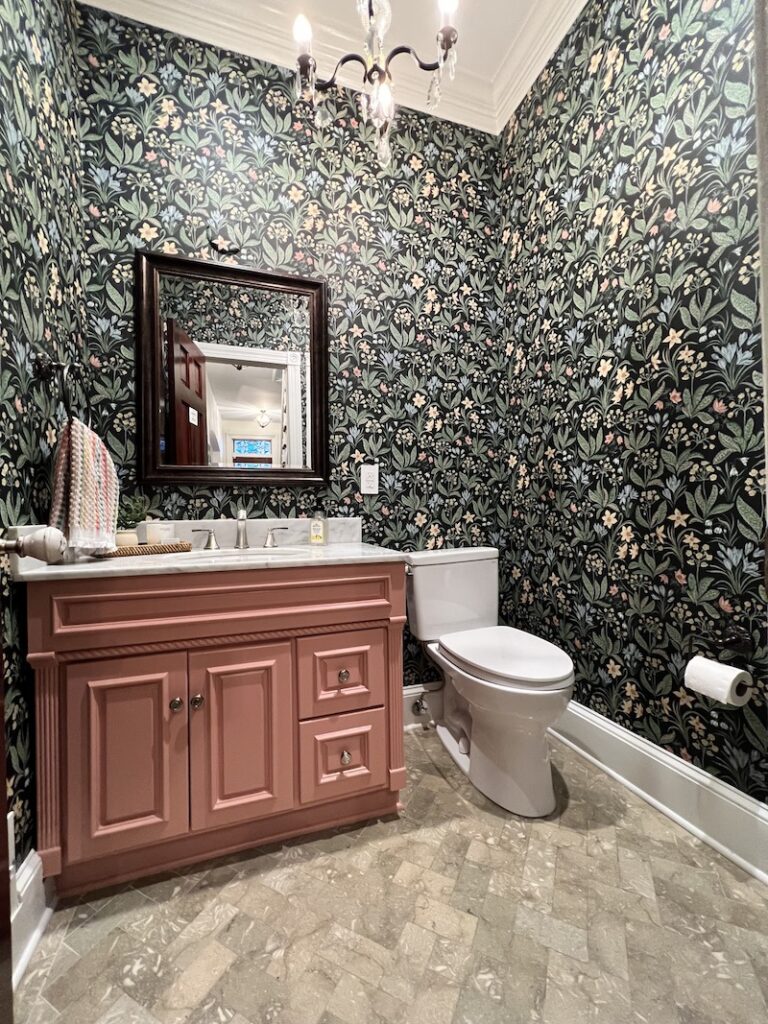 PowderRoom-after | Shields Wallpaper & Mural Installations