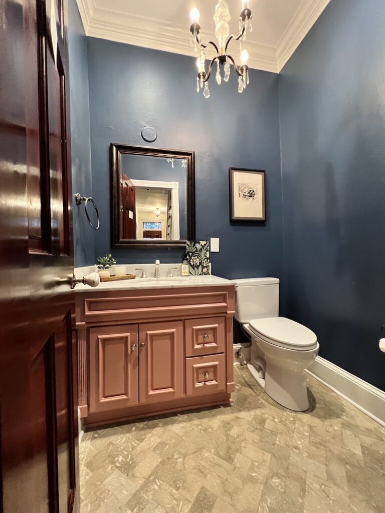 PowderRoom-before | Shields Wallpaper & Mural Installations